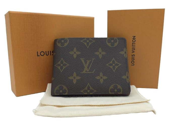 Louis Vuitton Monogram Canvas Multiple Wallet Brown - view 10