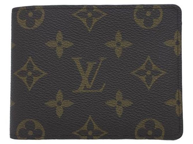 Louis Vuitton Monogram Canvas Multiple Wallet Brown - view 2