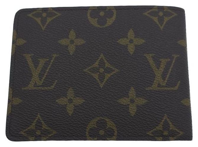 Louis Vuitton Monogram Canvas Multiple Wallet Brown - view 3