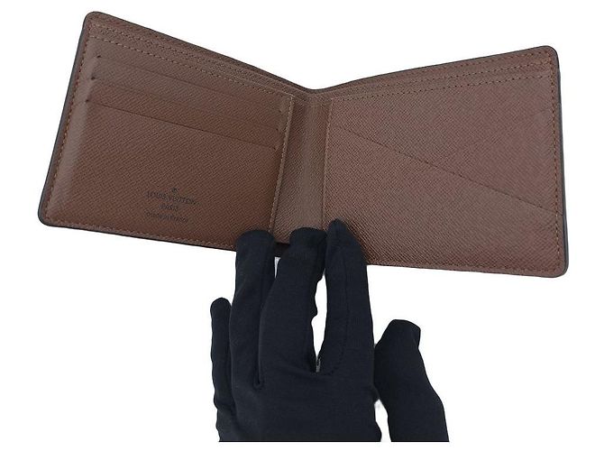 Louis Vuitton Monogram Canvas Multiple Wallet Brown - view 4
