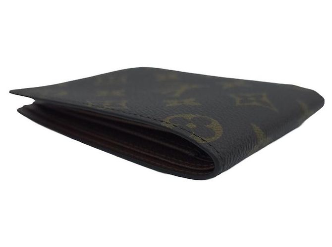 Louis Vuitton Monogram Canvas Multiple Wallet Brown - view 9