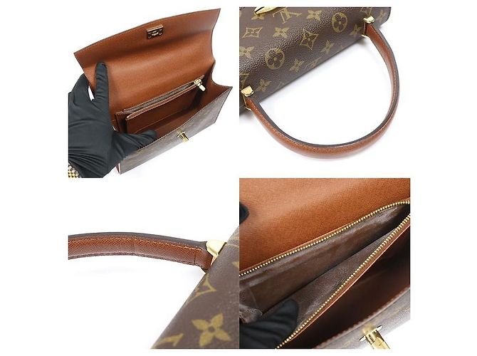 Louis Vuitton MALESHERBES Monogram Canvas Top Handle Tote Bag - Ansicht 5