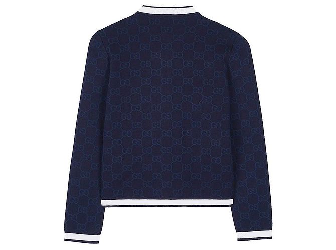 Gucci GG Jacquard-Cardigan für Damen - Ansicht 2