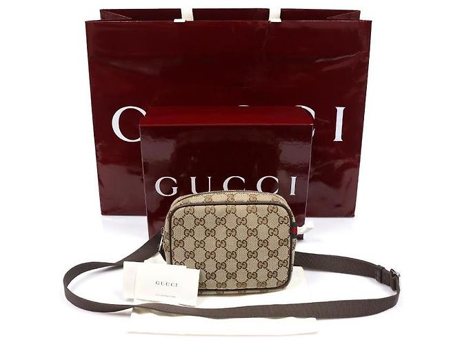 Gucci Borsa a tracolla mini GG Canvas WEB - vista 2