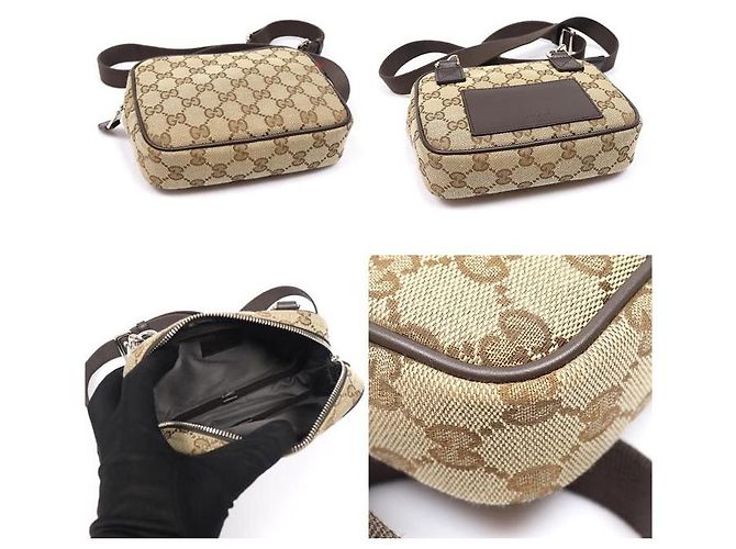 Gucci Borsa a tracolla mini GG Canvas WEB - vista 6