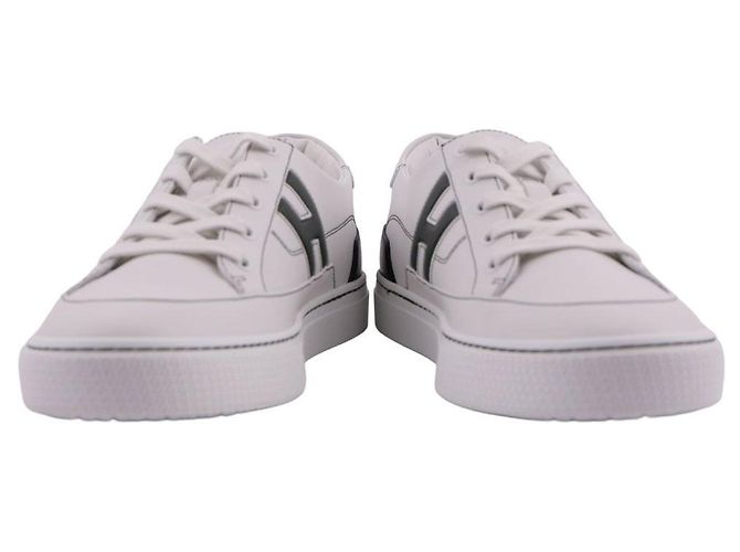 Sneakers Deep Hermès Verde in pelle - vista 12
