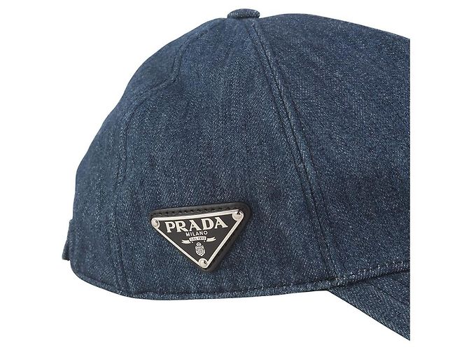 Prada Denim Baseball Cap Size - view 2