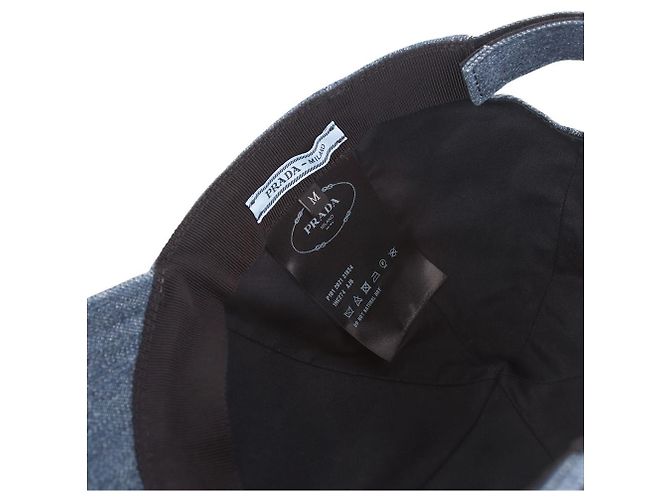 Prada Denim Baseball Cap Size - view 7