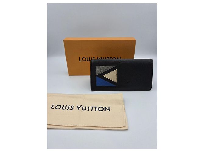 Louis Vuitton Portafoglio lungo Patch Braza - vista 5