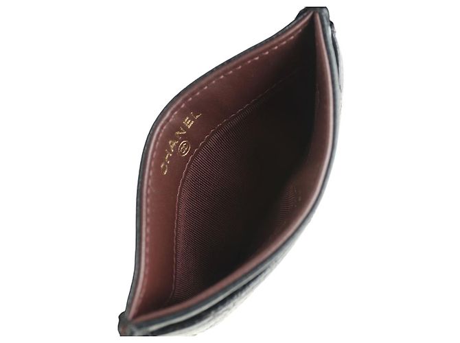 Chanel Tarjetero Classic Caviar Gold CC - vista 5