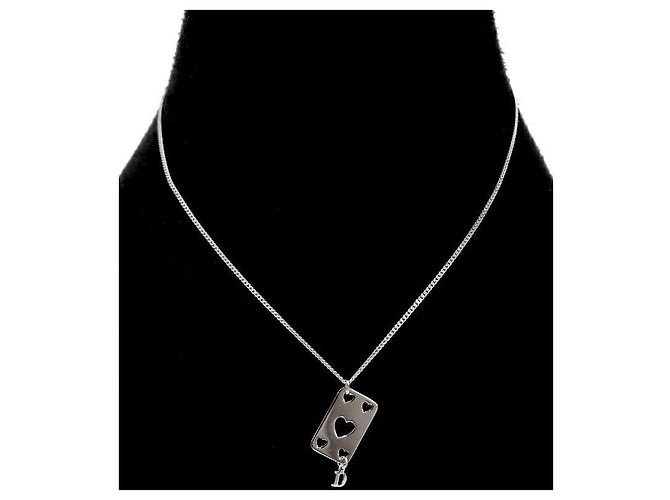 Dior Collar Heart Trump Silver - vista 5