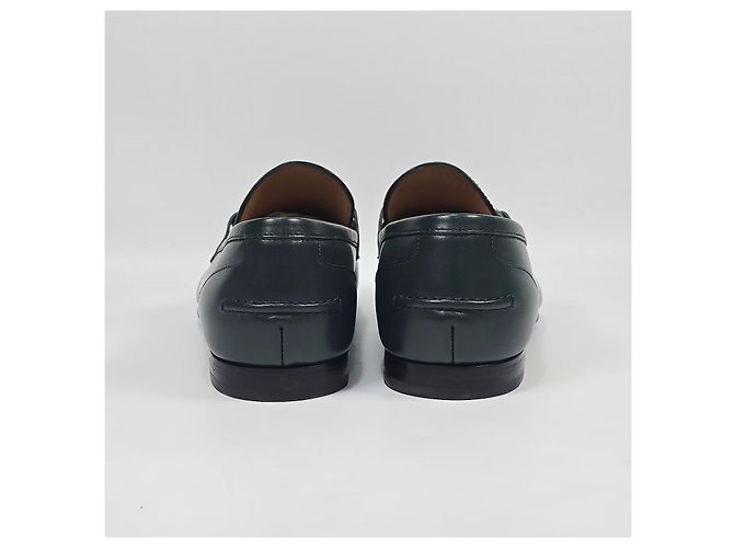 Mocassini Gucci in pelle marrone - vista 4