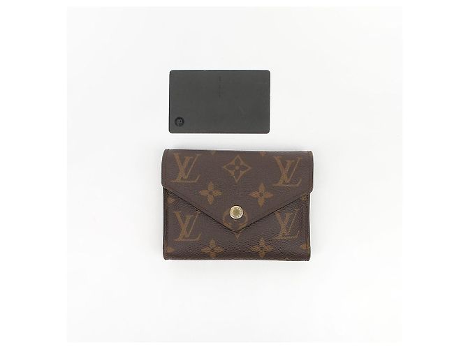 Louis Vuitton Victorine Wallet aus Monogram Canvas Brown - Ansicht 12