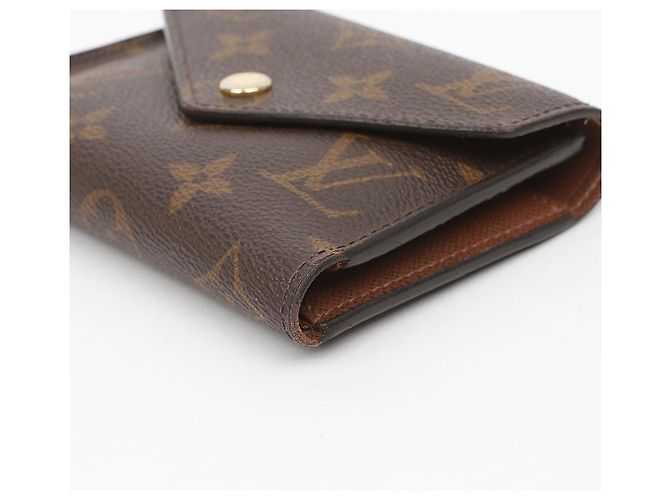 Louis Vuitton Victorine Wallet aus Monogram Canvas Brown - Ansicht 7