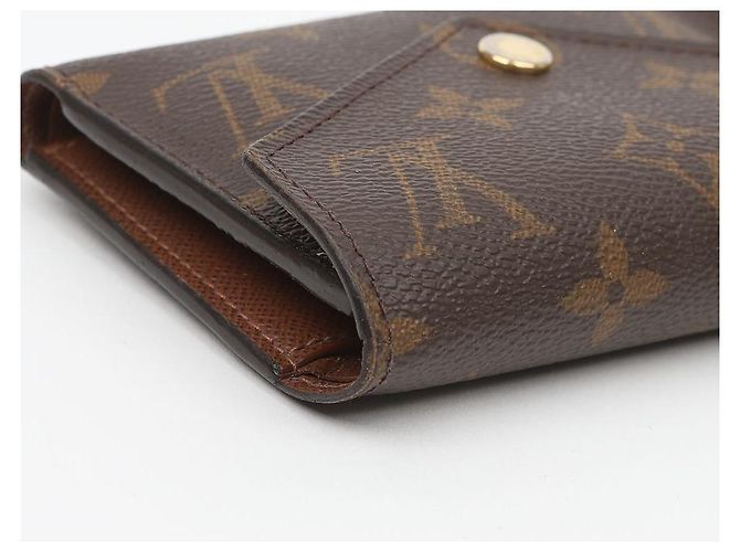 Louis Vuitton Victorine Wallet aus Monogram Canvas Brown - Ansicht 9