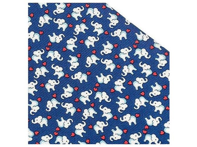 Salvatore Ferragamo Elephant Print Silk Tie - view 8