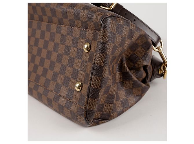 Louis Vuitton Borsa Tote Trevi PM Size Damier Ebène Canvas - vista 10