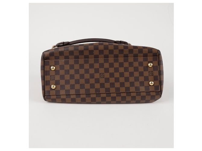 Louis Vuitton Borsa Tote Trevi PM Size Damier Ebène Canvas - vista 6