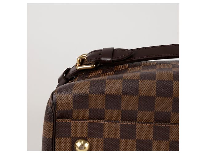 Louis Vuitton Borsa Tote Trevi PM Size Damier Ebène Canvas - vista 7
