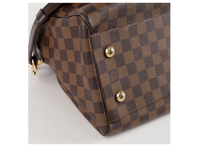 Louis Vuitton Borsa Tote Trevi PM Size Damier Ebène Canvas - vista 9
