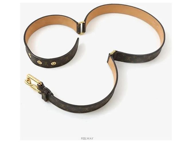Louis Vuitton Monogram Gürtel Gold - Ansicht 5