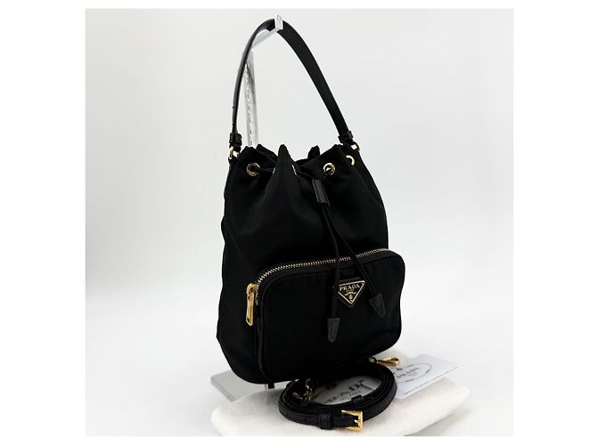 Prada Borsa Bucket in Nylon Pocono - vista 2