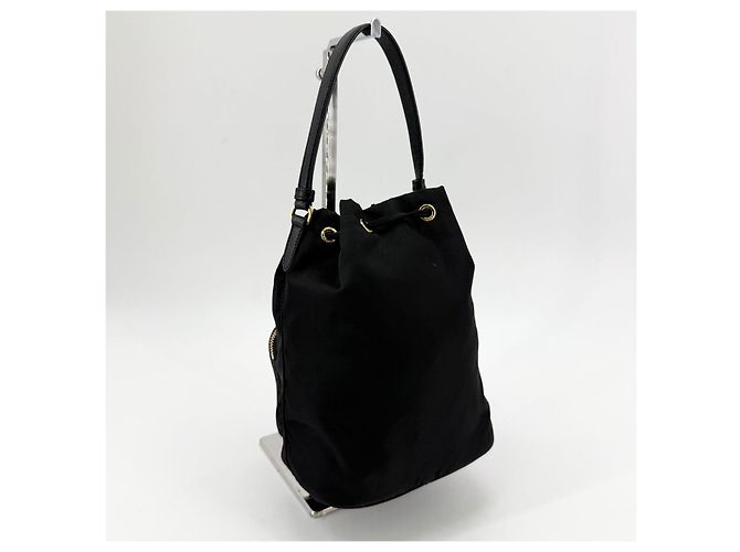 Prada Borsa Bucket in Nylon Pocono - vista 4