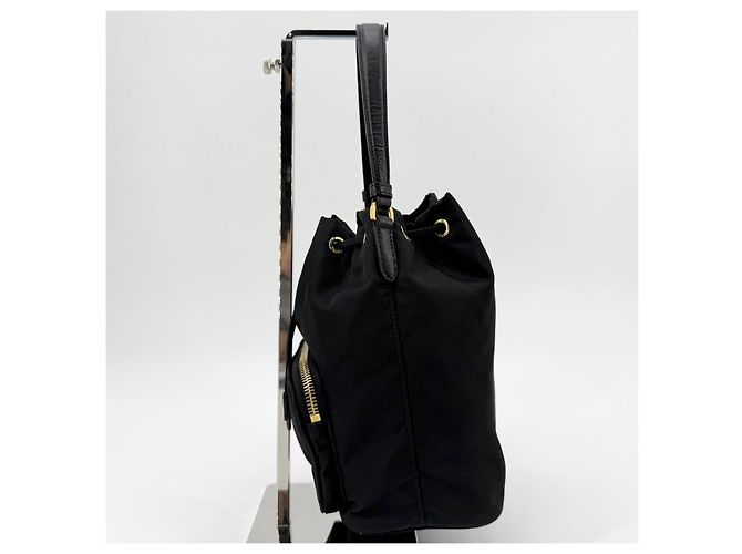 Prada Borsa Bucket in Nylon Pocono - vista 5