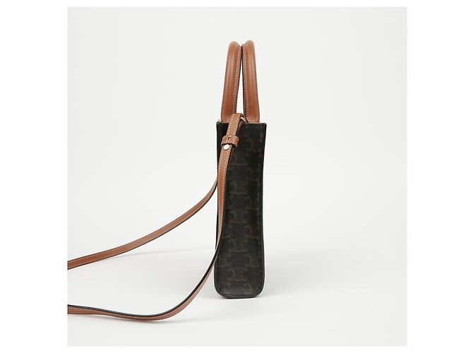 Céline Bolsa de Ombro Vertical Cabas Mini - vista 4