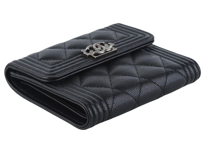 Chanel Cartera para mujer Caviar Boy Silver - vista 3