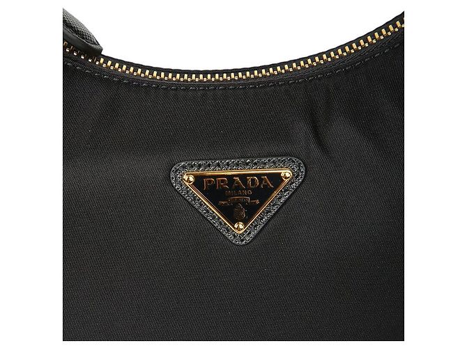Prada Re-Edition Re-Nylon und Saffiano Mini Bag Black - Ansicht 4
