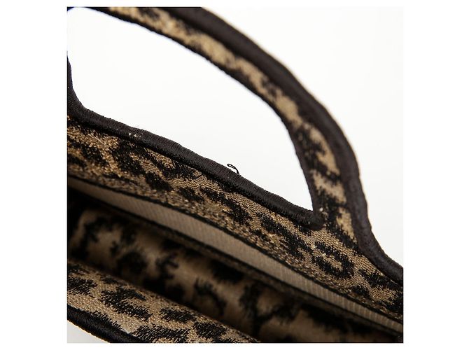 Dior Mini Book Tote Bestickte Leopardentasche - Ansicht 11