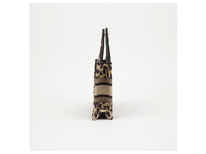 Dior Mini Book Tote Bestickte Leopardentasche - Ansicht 5