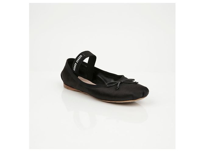 Miu Miu Satin-Ballerinas - Ansicht 2
