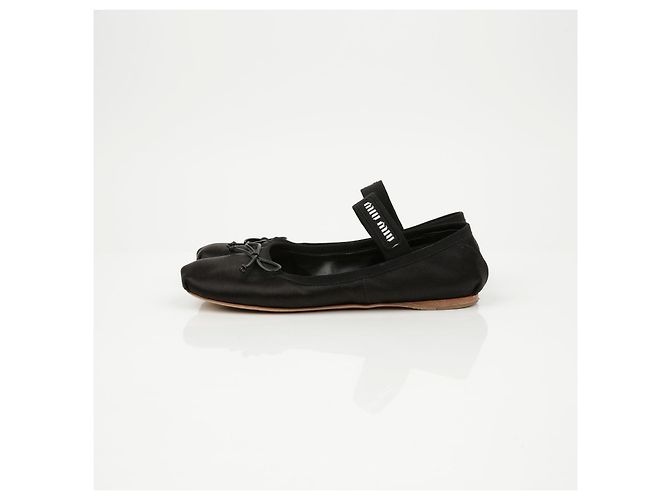 Miu Miu Satin-Ballerinas - Ansicht 5