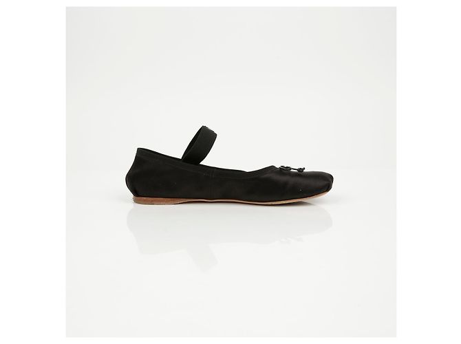 Miu Miu Satin-Ballerinas - Ansicht 8