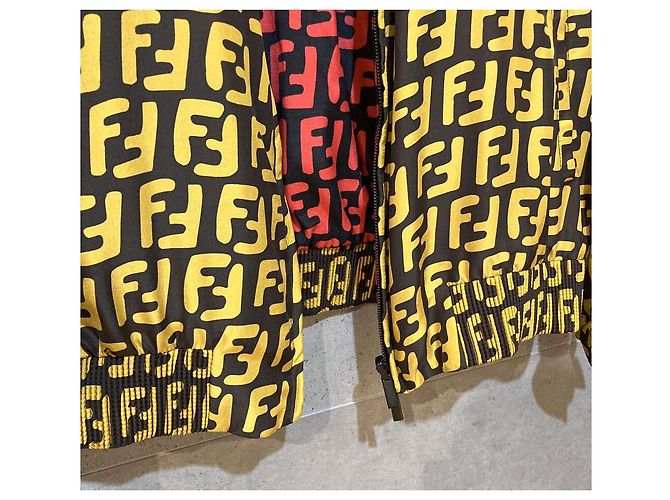 Fendi Silk Reversible Bomber Jacket - vista 6