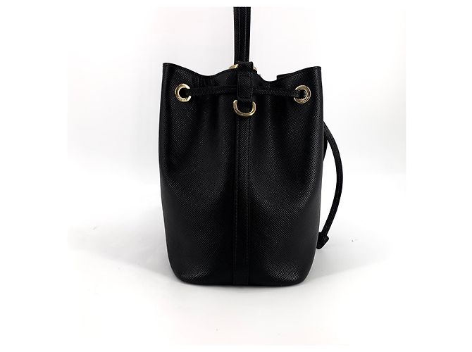 Prada Borsa bucket in pelle Saffiano - vista 12