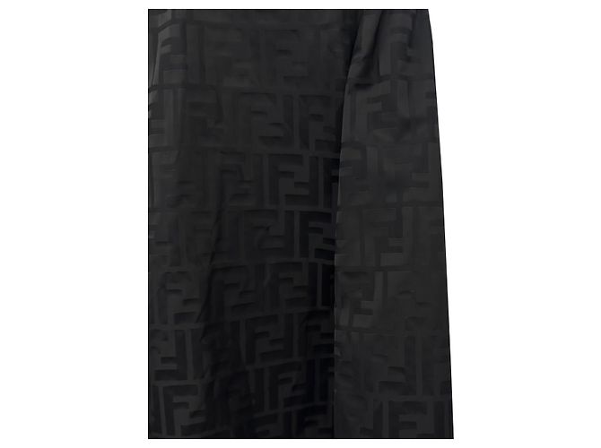 Fendi FF Logo Nylon Bomberjacke - Ansicht 3