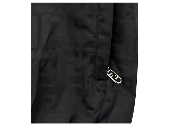 Fendi FF Logo Nylon Bomberjacke - Ansicht 4