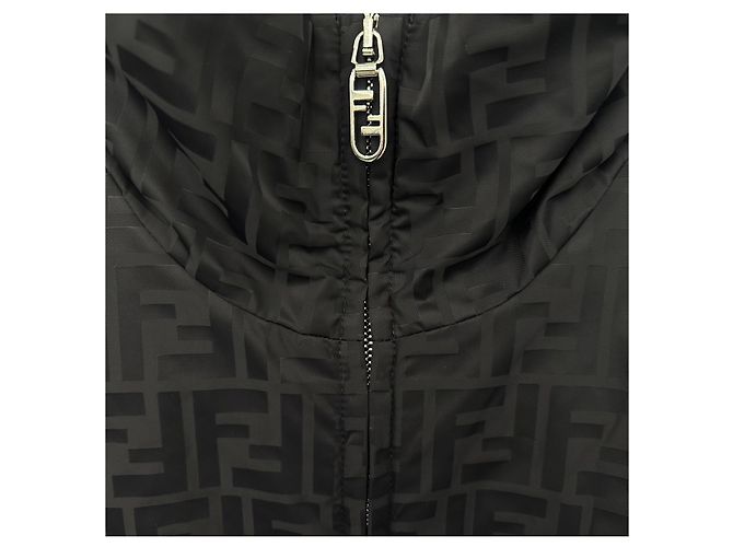 Fendi FF Logo Nylon Bomberjacke - Ansicht 5