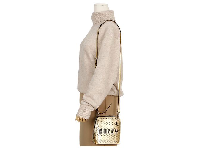 Gucci Borsa a tracolla mini con logo GUCCY - vista 11