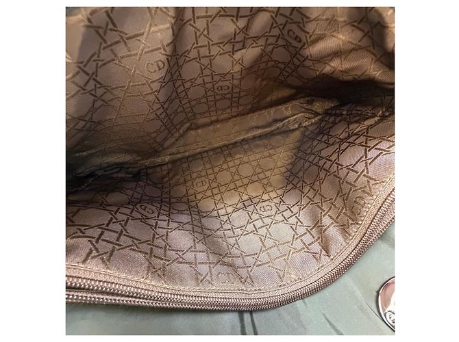 Dior Sac Cabas Lady Cannage Khaki Silver Medium - vue 18