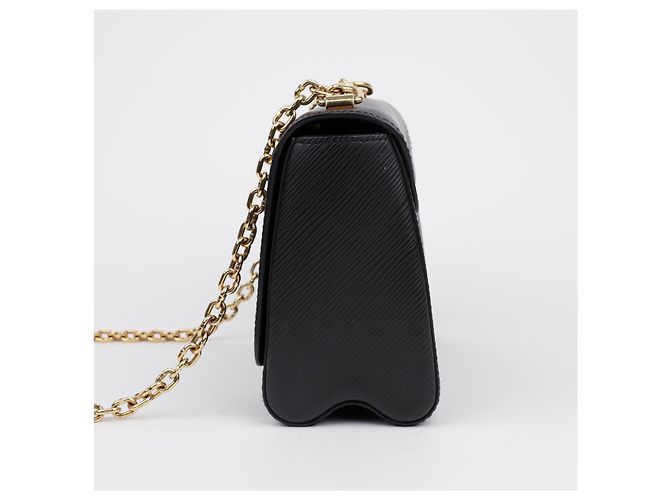 Louis Vuitton Borsa Tote Twist Epi MM Nera - vista 4