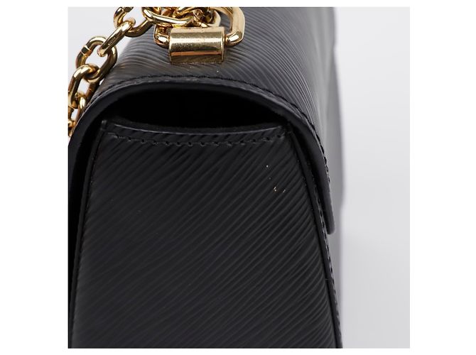 Louis Vuitton Borsa Tote Twist Epi MM Nera - vista 5