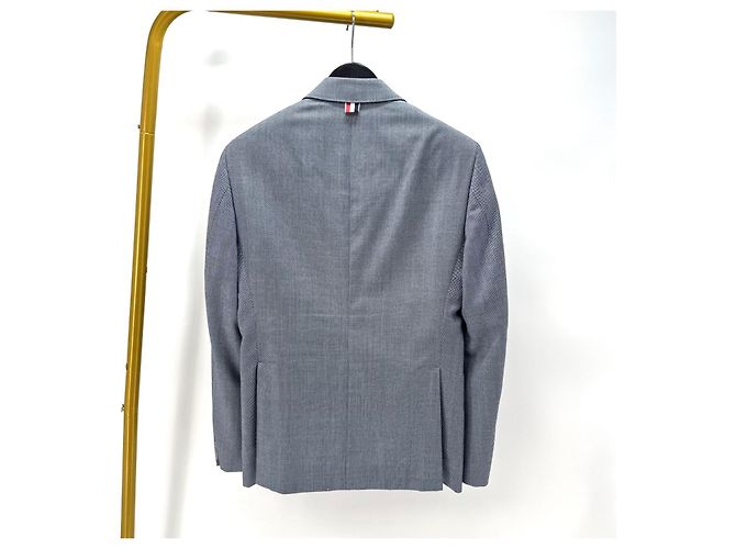Thom Browne Wollblazer mit diagonalem Armband - Ansicht 4