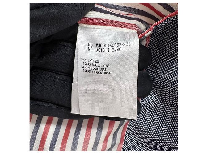 Thom Browne Wollblazer mit diagonalem Armband - Ansicht 8