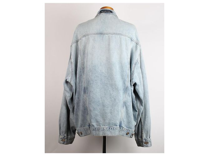 Balenciaga Giacca di jeans oversized - vista 2
