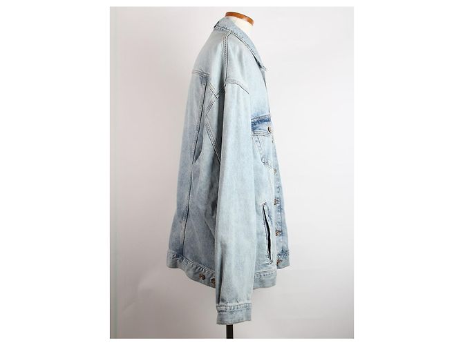 Balenciaga Giacca di jeans oversized - vista 4