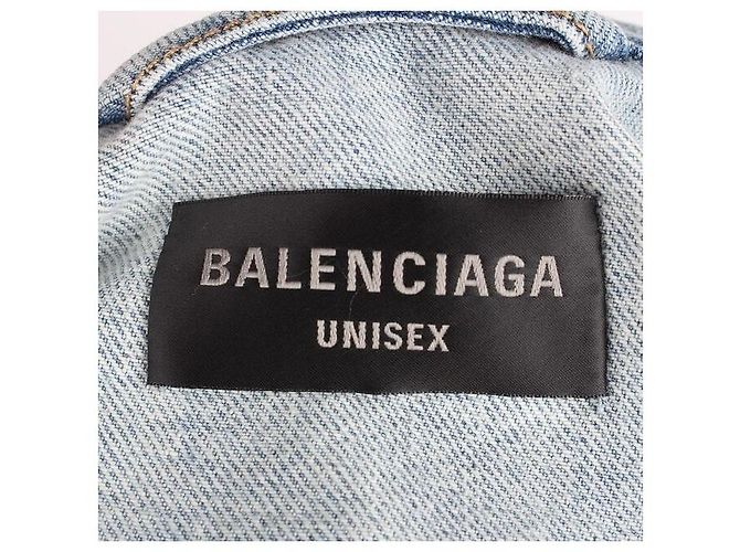 Balenciaga Giacca di jeans oversized - vista 6